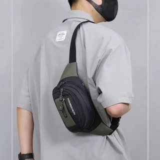 กระเป๋าคาดเอว กระเป๋าคาดหน้าอกกีฬา unisex สำหรับผู้ชาย กระเป๋าเข็มขัดแฟชั่น