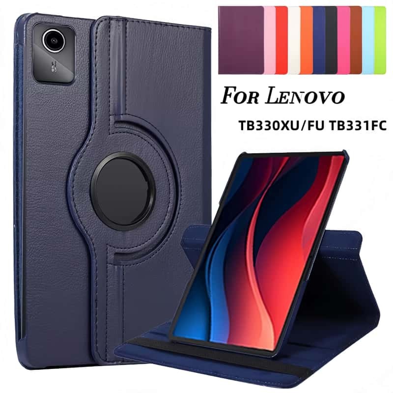 เคสแท็บเล็ต สําหรับ Lenovo Tab M11 11.0 นิ้ว 2024 กรณี TB330XU TB330FU TB331FC ปลอก360 องศาหมุนขาตั้งหลายมุมสนับสนุนพลิกปกหนังกันกระแทกเกราะป้องกัน