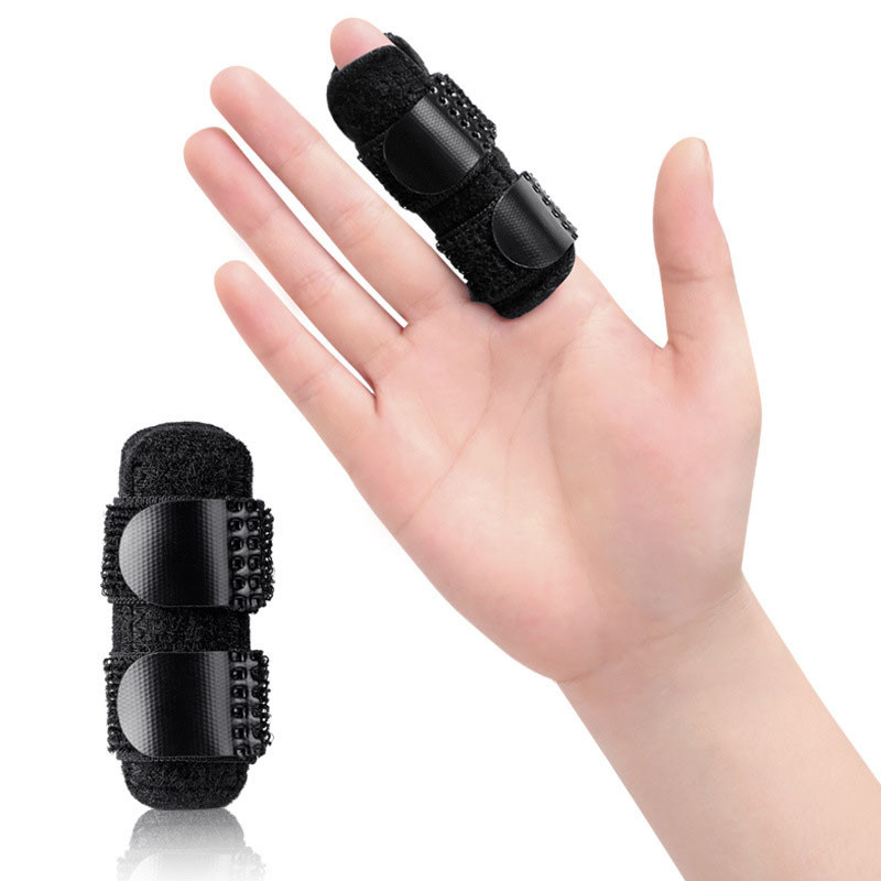 1PC Finger Splints Finger Straightener Finger Support Finger Stabilizer Brace สําหรับหัก,Strained, S