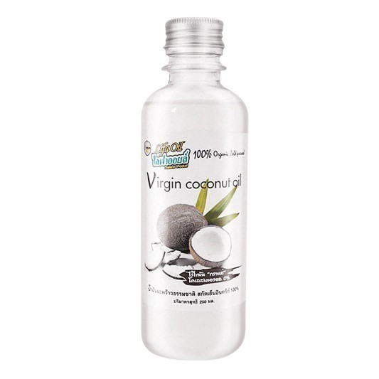 I Nature น้ำมันมะพร้าวสกัดเย็น  บริสุทธิ์ 100% I-nature Extra Virgin Coconut Oil *250 ml*