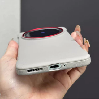 Frameless Ultra Slim หนังเนื้อ Hard pc กรณีด้านหลังสําหรับ Vivo X300 X200 Ultra/X200 Pro/X200 Pro Mini x200 FE หรูหราฝาครอบแม่เหล็ก