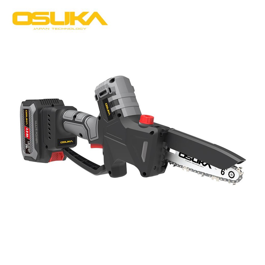 รุ่นใหม่ล่าสุด เลื่อยตัดกิ่งไร้สาย รุ่นมอเตอร์บลัชเลส ไร้แปรงถ่าน 6” 20v OSUKA รุ่น OCMC536-M1 (มีตัวเปล่าและครบชุด)