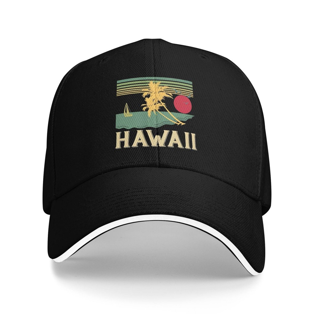 Vintage Hawaii Hawaii Aloha State Top ขายหมวกเบสบอล