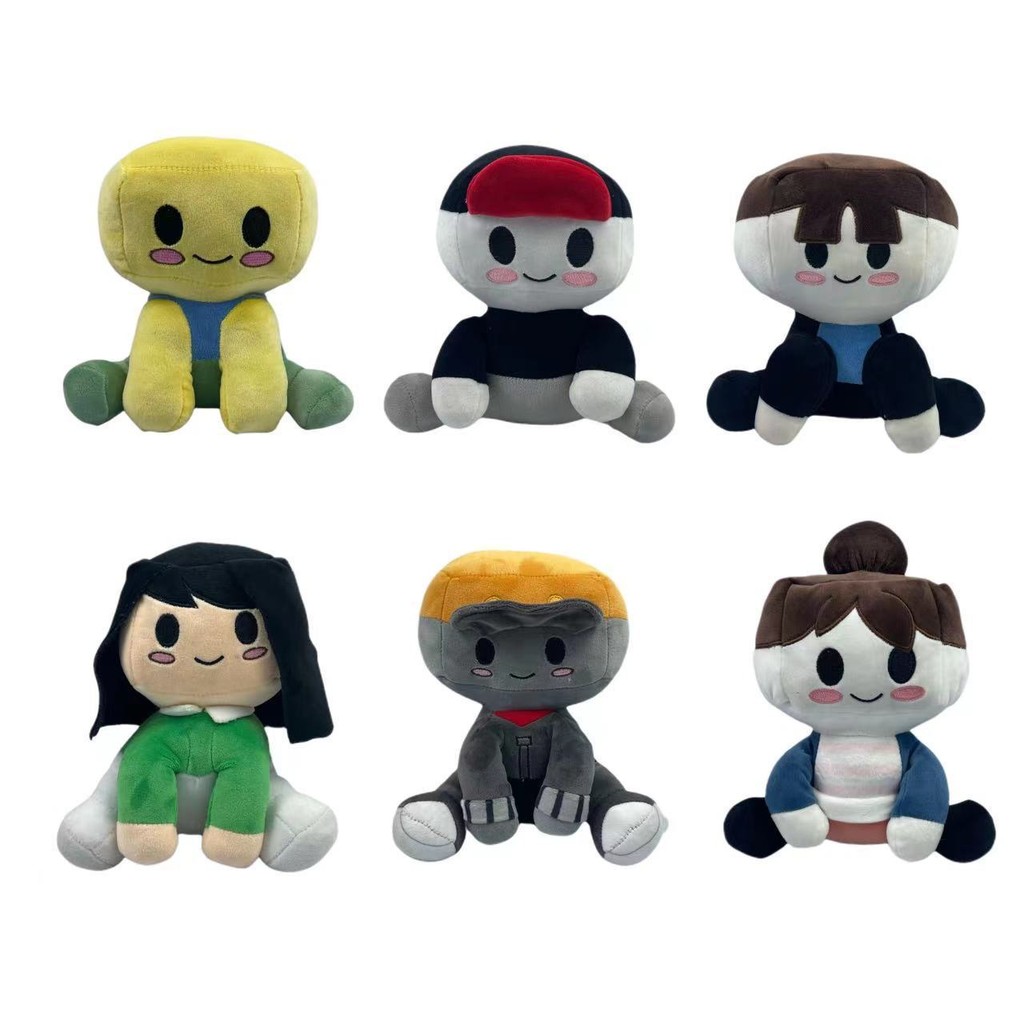ตุ๊กตา robox ของเล่นตุ๊กตา Blox Buddies ของเล่นตุ๊กตาเกม ตุ๊กตาอ่อนนุ่มยืดหยุ่น roblox toy