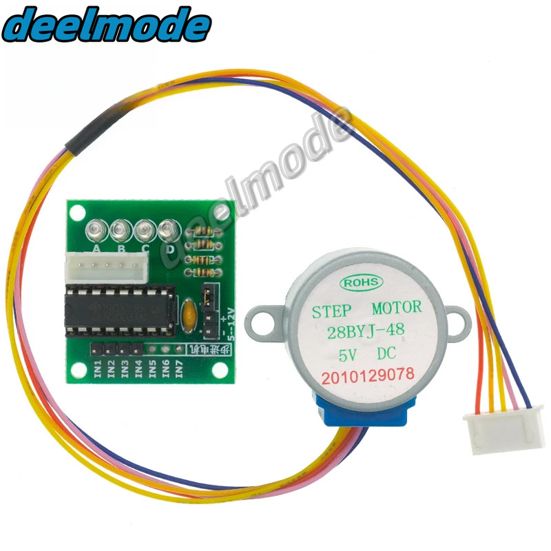 28BYJ-48-5V 4 เฟส Stepper Motor+ Driver Board ULN2003 Stepper มอเตอร์ + ULN2003 Driver board DaiDian
