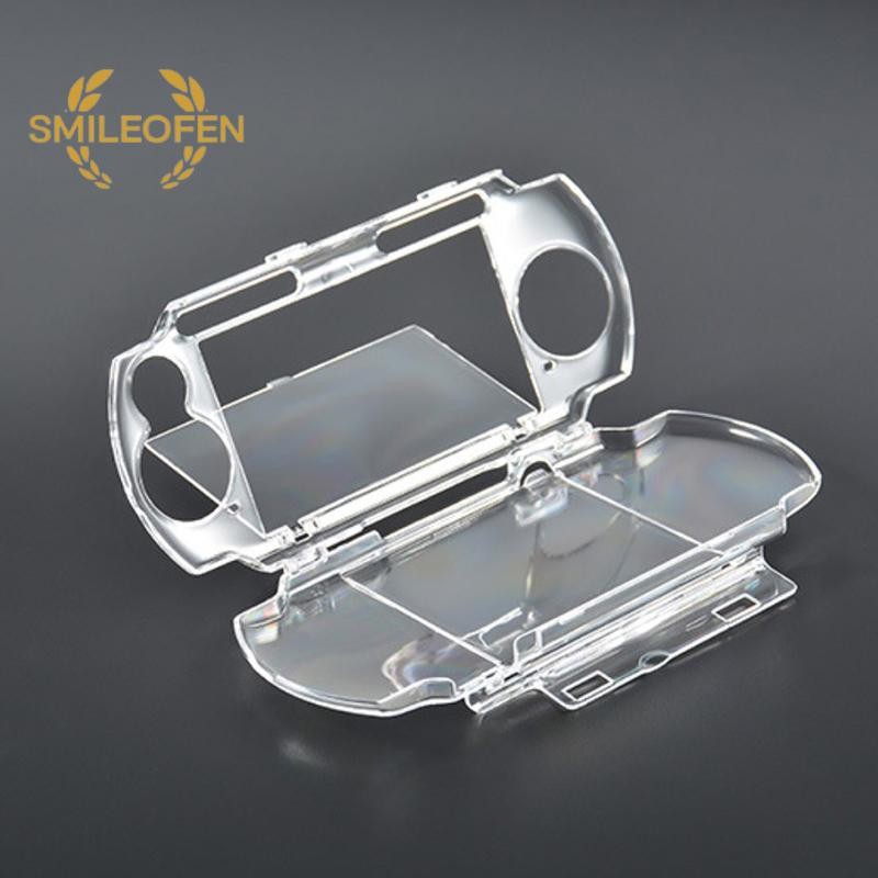 [Smileofen] Clear Housing สําหรับ PSP 2000 3000 โปร่งใส Hard Carry Cover Case Snap-in Crystal Protector Case แม่พิมพ์สําหรับ Sony Playstation ใหม่