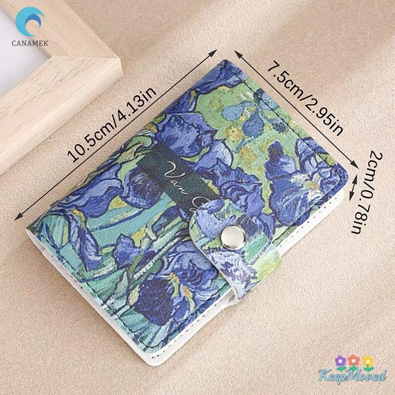 Keepmoved ช่องใส่การ์ดหลายช่องบัตรเครดิต Bank ID Card Holder กระเป๋า Organizer Badge ธุรกิจ Bus Card Storage Case เงิน Bill กระเป๋าสตางค์ใหม่