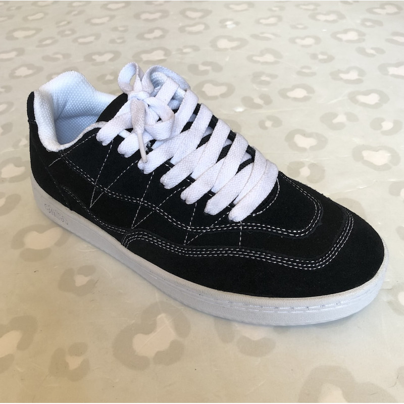 ETNIES - Snake (Black/White) Skate Shoes