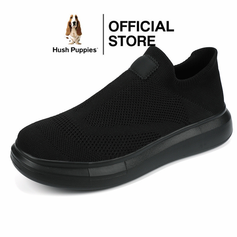 Hush Puppies รองเท้าผ้าใบลําลอง ส้นแบน ขนาดใหญ่ สไตล์เกาหลี สําหรับผู้ชาย เหมาะกับการเล่นกีฬา ไซซ์ 45 46