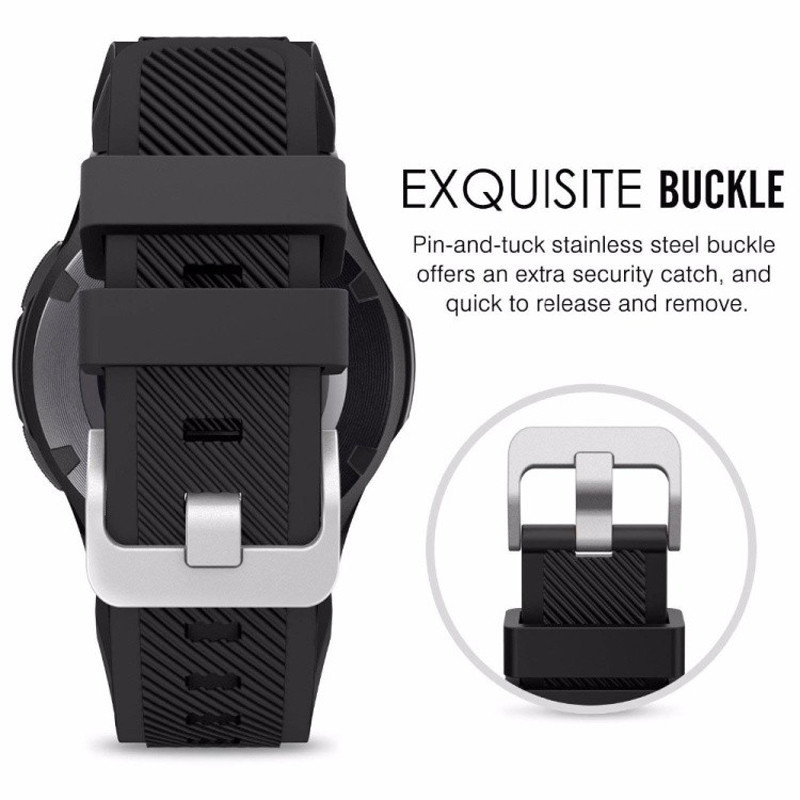 สายนาฬิกาข้อมือซิลิโคน อุปกรณ์เสริม สําหรับ Mibro watch GS Active Smart watch - รูปที่ 2