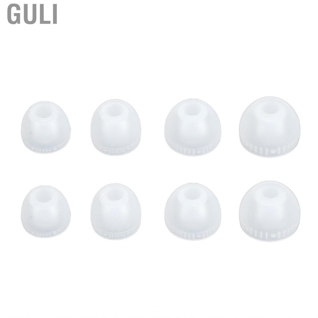 Guli Replacement Ear Tips Breathable Silicone Eartips 4.0mm Inner Hole 4 Sizes Pairs Noise Cancelling for SP510 WF 1000XM3