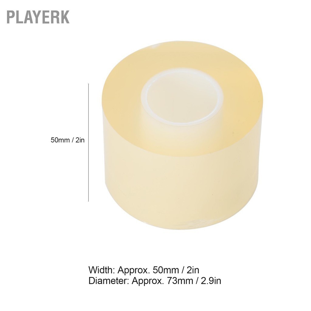 Playerk นาฬิกาป้องกันฟิล์มป้องกันไฟฟ้าสถิตนาฬิกาโปร่งใสเครื่องประดับเทปป้องกันนาฬิกาเครื่องมือ