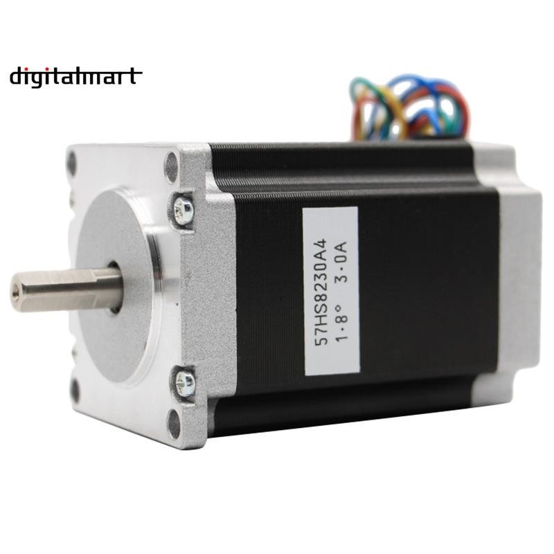 [digitalmart] สเต็ปมอเตอร์เราเตอร์แกะสลัก Nema 23 Cnc 57x82 มม. 3A 2.2N.315Oz-In Nema23 Cnc สําหรับเ