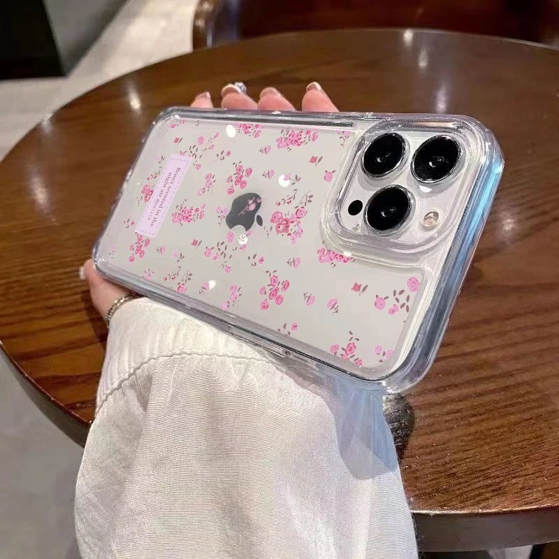 เคสโทรศัพท์มือถือนิ่ม แบบใส ลายดอกไม้น่ารัก สําหรับ Xiaomi Redmi Note 11 12 13 Pro Plus 5G Turbo 12S 11 11S 10 10S 9S Pro Redmi 12 13C 10C 12C ราคา ถูกที่สุด ดีลบีเคเค แกลเลอรีภาพที่ 9