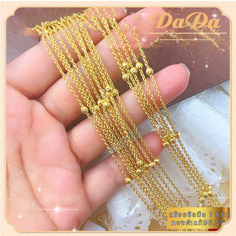 สร้อยข้อมือทอง 18K ปรับได้, อิตาลี, ข้อมือทองแท้, ทนทาน สําหรับเครื่องประดับผู้หญิง - รูปที่ 2