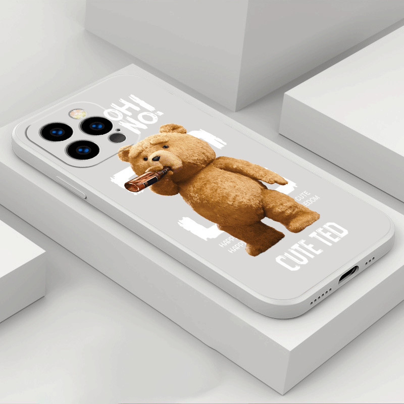 เคสโทรศัพท์มือถือแบบนิ่ม กันกระแทก ลายตุ๊กตาหมี สําหรับ OPPO reno ACE 10X ZOOM Z 2 2Z 2F 3 4 4G 5 PRO 4Z 5Z 4SE 4F 5F reno4Z reno5Z 5G A91 K7 T071TB