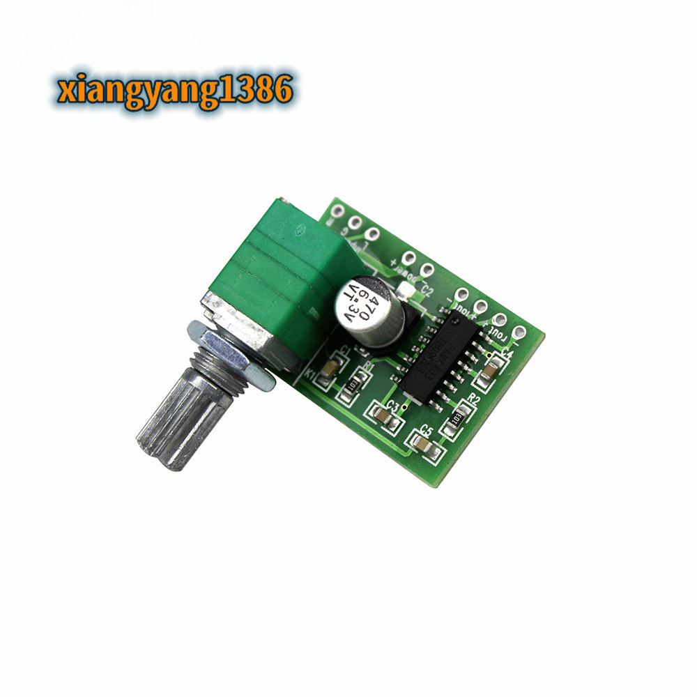 Pam8403 บอร์ดขยายเสียง 5V 2 ช่อง 3W W ควบคุมระดับเสียง พลังงาน USB
