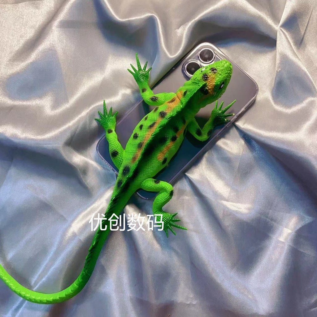 เคสโทรศัพท์มือถือนิ่ม ลายจิ้งจกจําลอง สําหรับ Apple รูปที่ 5
