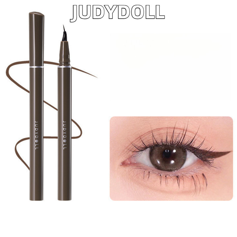 Judydoll Precision Liquid Eyeliner ปากกา Artistic Elbow Extremely Fine Quick-Drying ยาวนานและไม ่ เลอะ