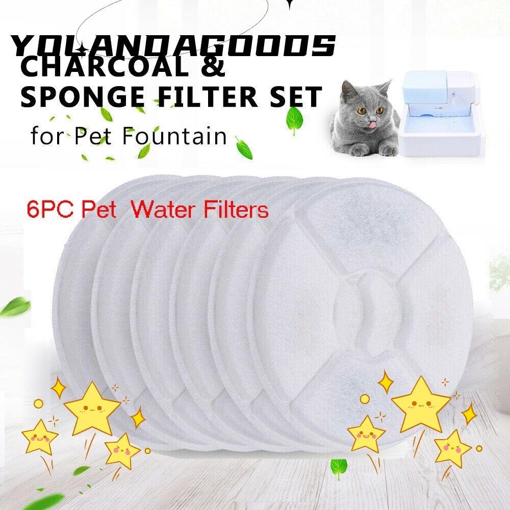 Yola Fountain Replacement Filter Flower Catit Fit Dog Water
