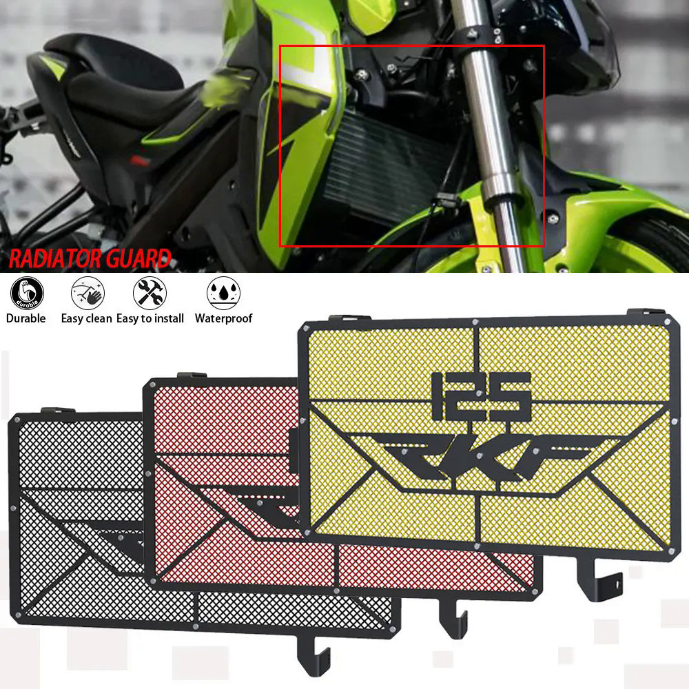 สําหรับ KEEWAY Keeway RKF125 RKF 125 RKF-125 หม้อน้ํา Grille Guard Cooler Cooling Cover Protector ป้