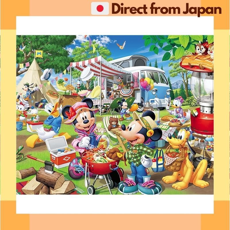 [Direct from Japan] Tenyo 1000 pieces Jigsaw Puzzle Disney Everybody's Auto Camping! (51x73.5cm)
