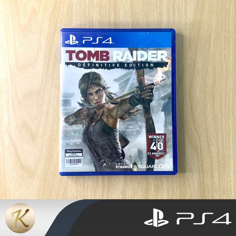 แผ่นเกมส์ PS4 : Tomb Raider Definitive Edition (มือ2) สินค้าพร้อมจัดส่ง