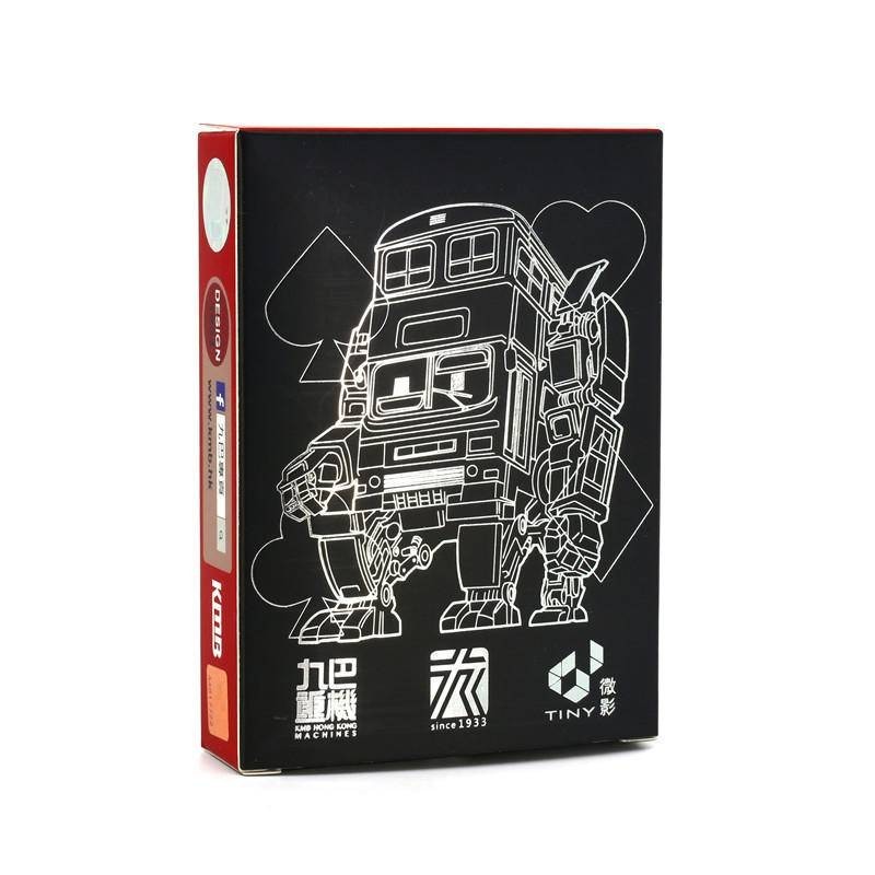 Hong Kong Tiny KMB Machine Bus Robot Design Poker Playing Card 019126