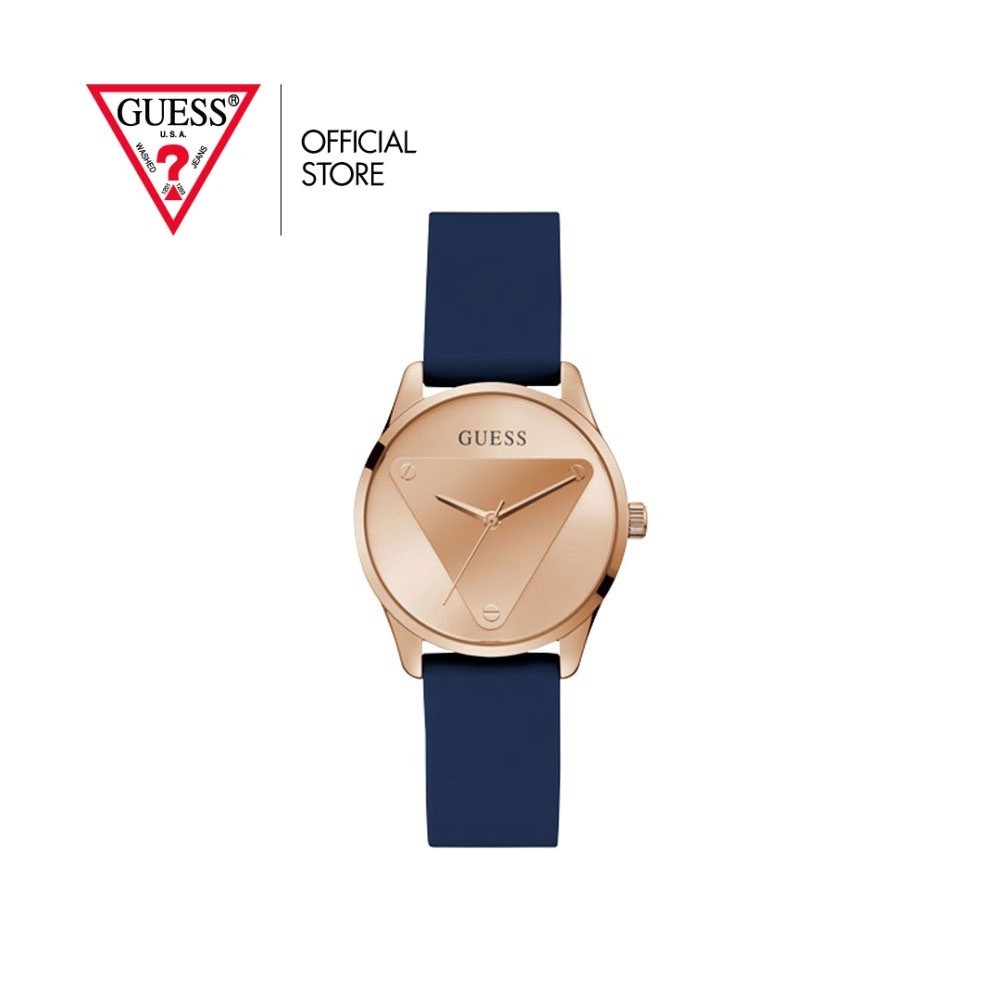 GUESS นาฬิกาข้อมือผู้หญิง รุ่น EMBLEM GW0509L1 สีน้ำเงิน