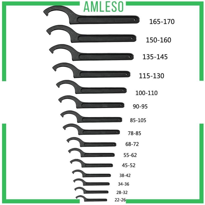 [ Amleso ] ประแจตะขอเหล ็ กคาร ์ บอนสูง ER Spanner, CNC Collet Chuck Clamping 22-26