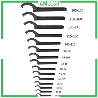 [ Amleso ] ประแจตะขอเหล ็ กคาร ์ บอนสูง ER Spanner, CNC Collet Chuck Clamping 22-26