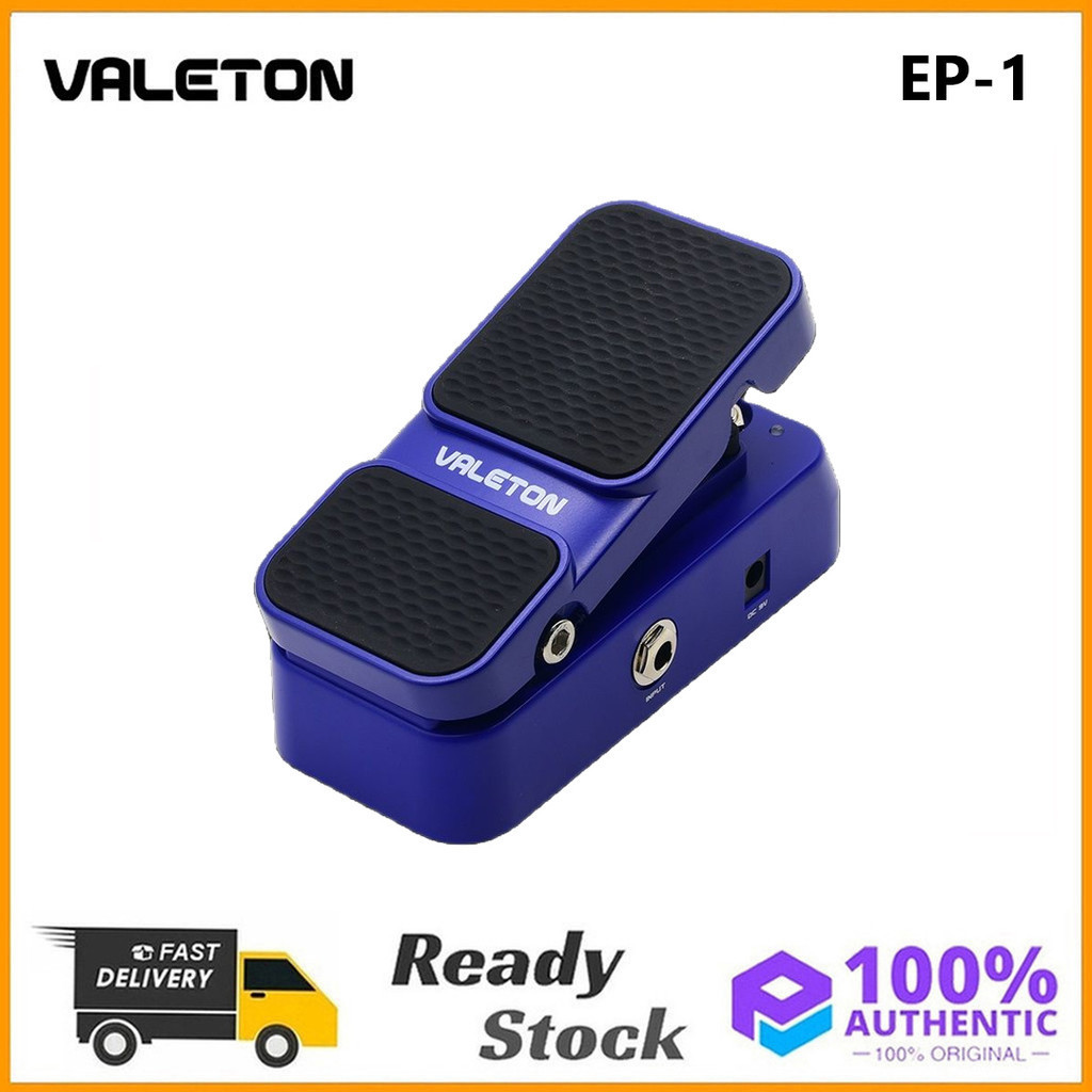 Valeton EP-1 Active Volume Combo Wah Mods กีตาร ์ Effects Pedal 2 Power 2-in-1 Footswitch