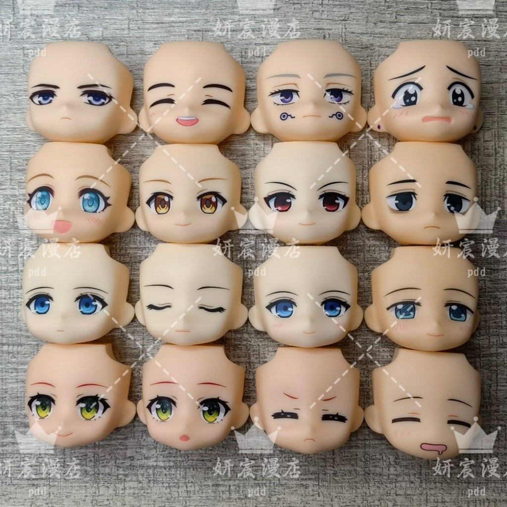 G gsc Nendoroid เปลี่ยน Face Li Zeyan Wu Xielong Kwai Blue Baby Miko gsc Face Shell ob11 Face Shell
