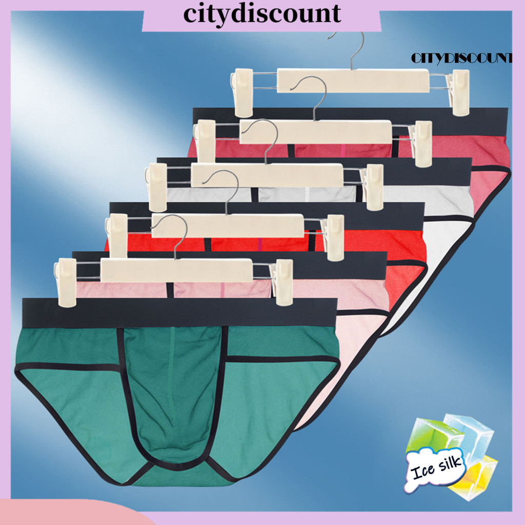 [Cityd ] กางเกงชั ้ นในชายตาข ่ ายโปร ่ งใสมุมมอง U-นูนกางเกง Low-rise แห ้ งเร ็ ว Breathable Fine Routing กางเกง