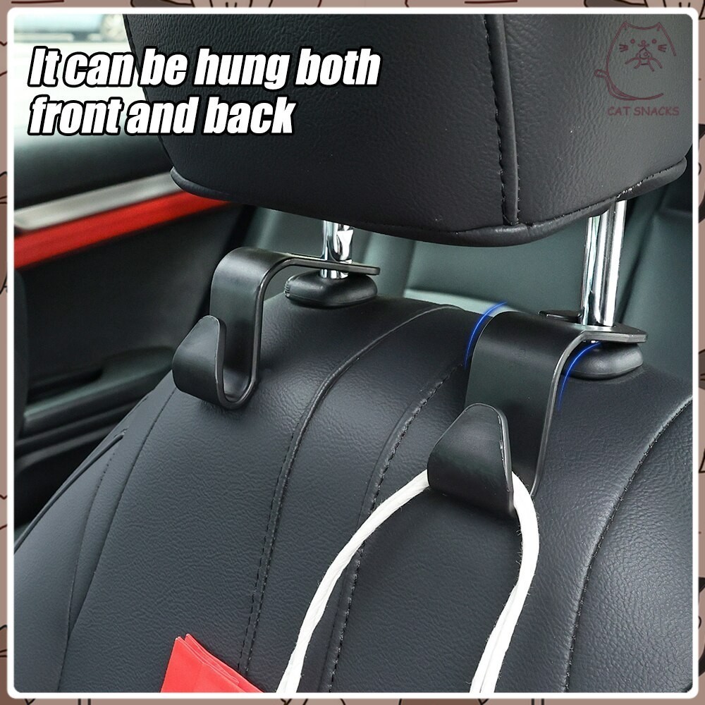【ถูกสุด 】ถูกสุด  1 ชิ้น ตะขอที่แขวนของหลังเบาะรถยนต์ ที่แขวนของในรถ ที่เก็บของในรถ ตะขอ Car Hnaging