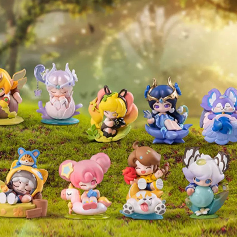 (พร้อมส่งจากไทย) POP MART HONOR OF KINGS Dream Forest Series ชุดกล่องสุ่ม ลิขสิทธิ์แท้ เลือกตัว เช็คการ์ด ไม่แกะตัว