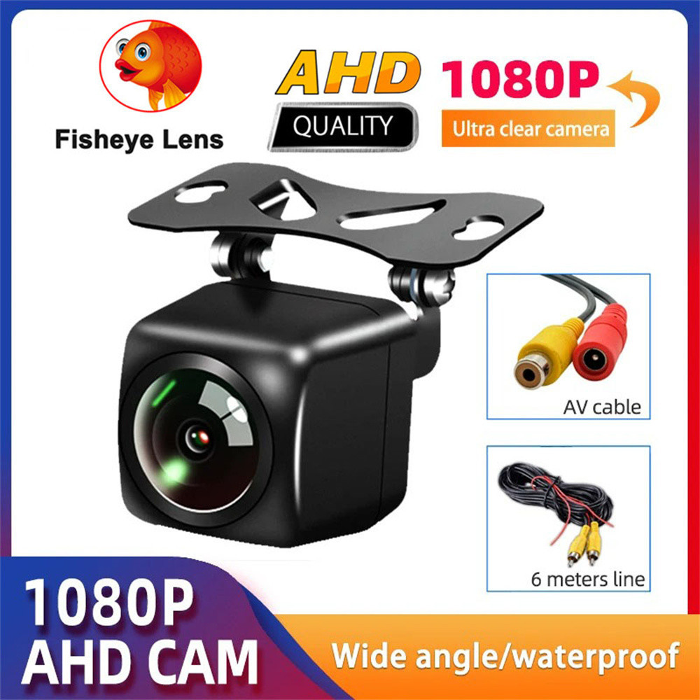 Ahd 1080P/720P 25fps กล ้ องรถยนต ์ Fisheye เลนส ์ Starlight Night Vision กันน ้ ําด ้ านหลังดูกล ้ อง