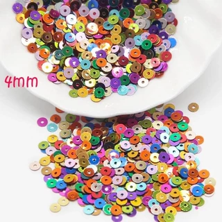 3mm 4mm 5mm Sequin Flat Round Loose Sequins Crafts Paillette Sewing Clothes Decoration DIY Accessory Lentejuelas Para Coser