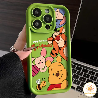 ลายการ์ตูนครอบครัวการ์ตูนหมี เคสสำหรับไอโฟน11 For iPhone12 13 14 15Pro MAX X XS XR XS 6 7 8Plus SE2020 เคสโทรศัพท์