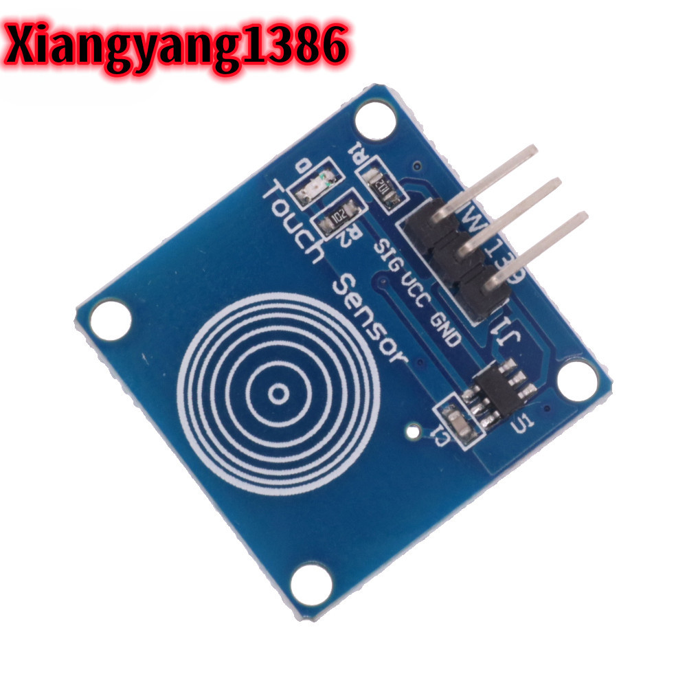 Ttp223 โมดูลสวิตช ์ สัมผัส TTP223B 1 ช ่ อง Jog Digital Capacitive Touch Sensor สําหรับ arduino DIY 