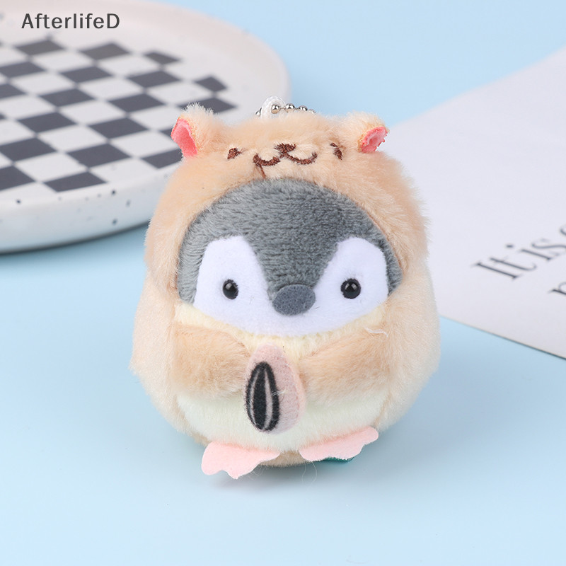 Af 1 PC น่ารักขนาดเล็ก Penguin กระเป๋านักเรียนตุ๊กตาจี้ตุ๊กตาอะนิเมะของเล่นเด็กจี้ Key Chain ผู้หญิงสาวของขวัญวันเกิด A