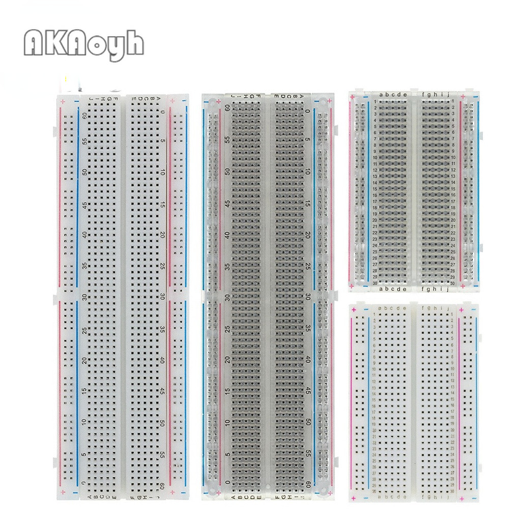 Mb102 Solderless Breadboard Mini Breadboard สําหรับ Arduino 400 830 หลุม Experiment Donut Board