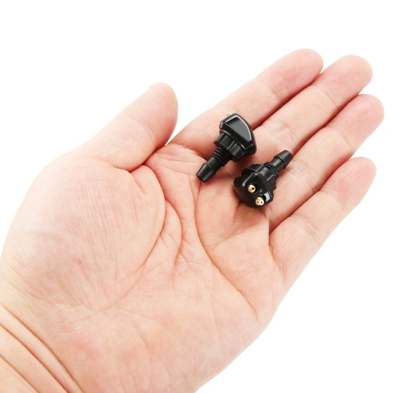 [ ที่โดดเด่น ] หัวฉีดเครื่องซักผ้ากระจกหน้ารถ - ที่ปัดน้ําฝนรถยนต์ - หัวฉีดสเปรย์ปัดน้ําฝน - เจ็ทสเปรย์สองรู - หัวสปริงเกลอร์ - อุปกรณ์รถยนต์สากล - รูปที่ 6