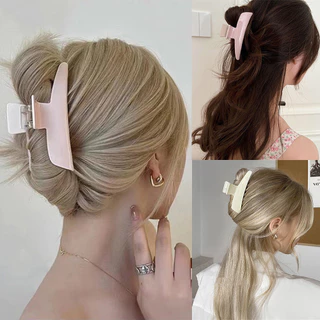 ฝรั ่ งเศส Acetic Acid Shark คลิป Ins คว ้ าคลิป Simple Retro Hairpin อุปกรณ ์ เสริมผมสําหรับผู ้ หญิง