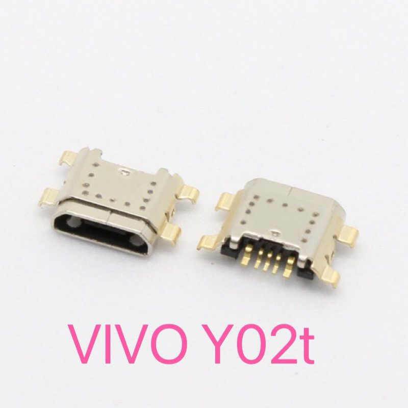 อุปกรณ์เชื่อมต่อพอร์ตชาร์จ USB สําหรับ Vivo Y02t 5-50 ชิ้น