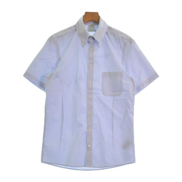 Brooks Brothers brother OTHER Shirt stripe White light blue Direct from Japan Secondhand