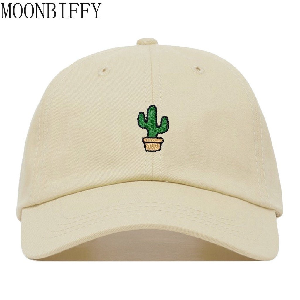 YJ Autumn Cactus Embroidery Baseball Cap Fashion Couple Hat Summer Breathable Sports Caps Outdoor Da