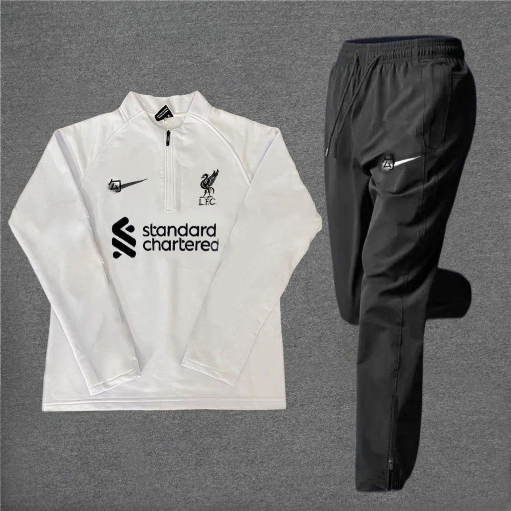 23-24 เสื้อลิเวอร์พูล เบอร์ 11 ซาราห์ เบอร์ 66ชุดเสื้อฟุตบอลแขนสั้น อาร์โนลด์ ครึ่งซิปแขนยาว