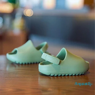 Aqq-new Baby เด็กวัยหัดเดินเด็ก Slip-On รองเท้าแตะแฟชั่นชายหญิงโฟมชายหาดฤดูร้อนสไลด์กระดูก ResinChildren น้ําหนักเบารองเท้าน้ํา