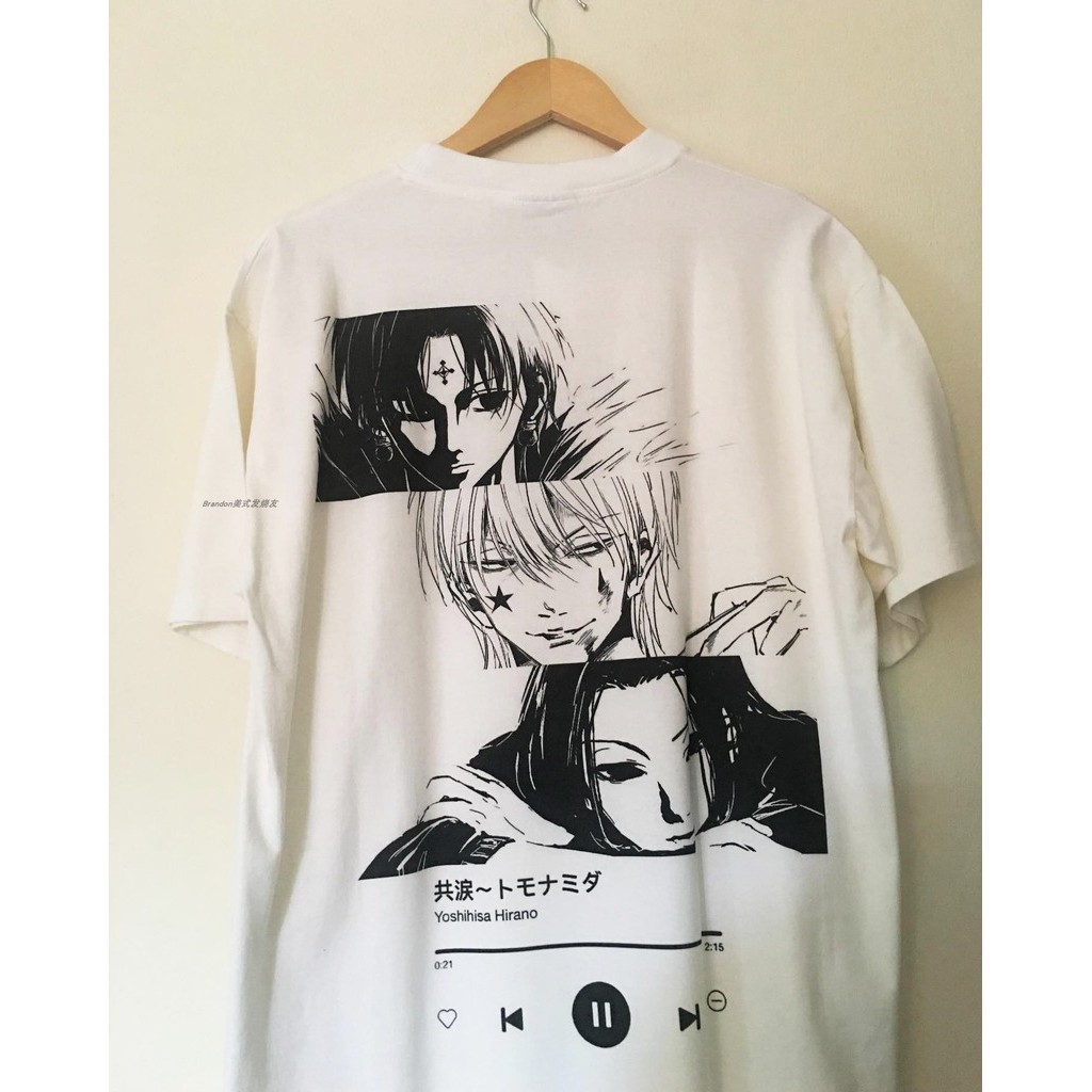 Hunter × HUNTER Killua Zoldyck แขนสั ้ น Killua Zoldyck เสื ้ อยืดแขนสั ้ น